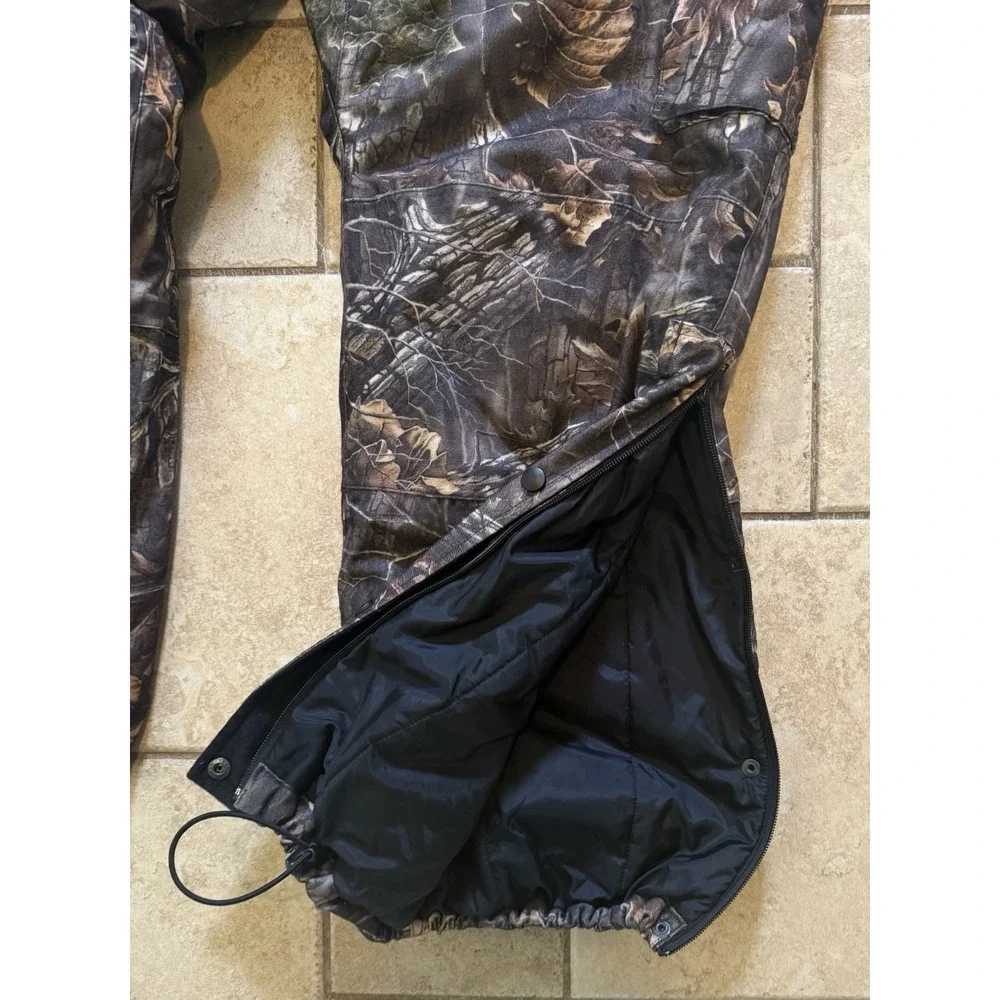 Bushmaster Pants Men's XXL Camo Insulated Mossy Oak Hunting, Waterproof